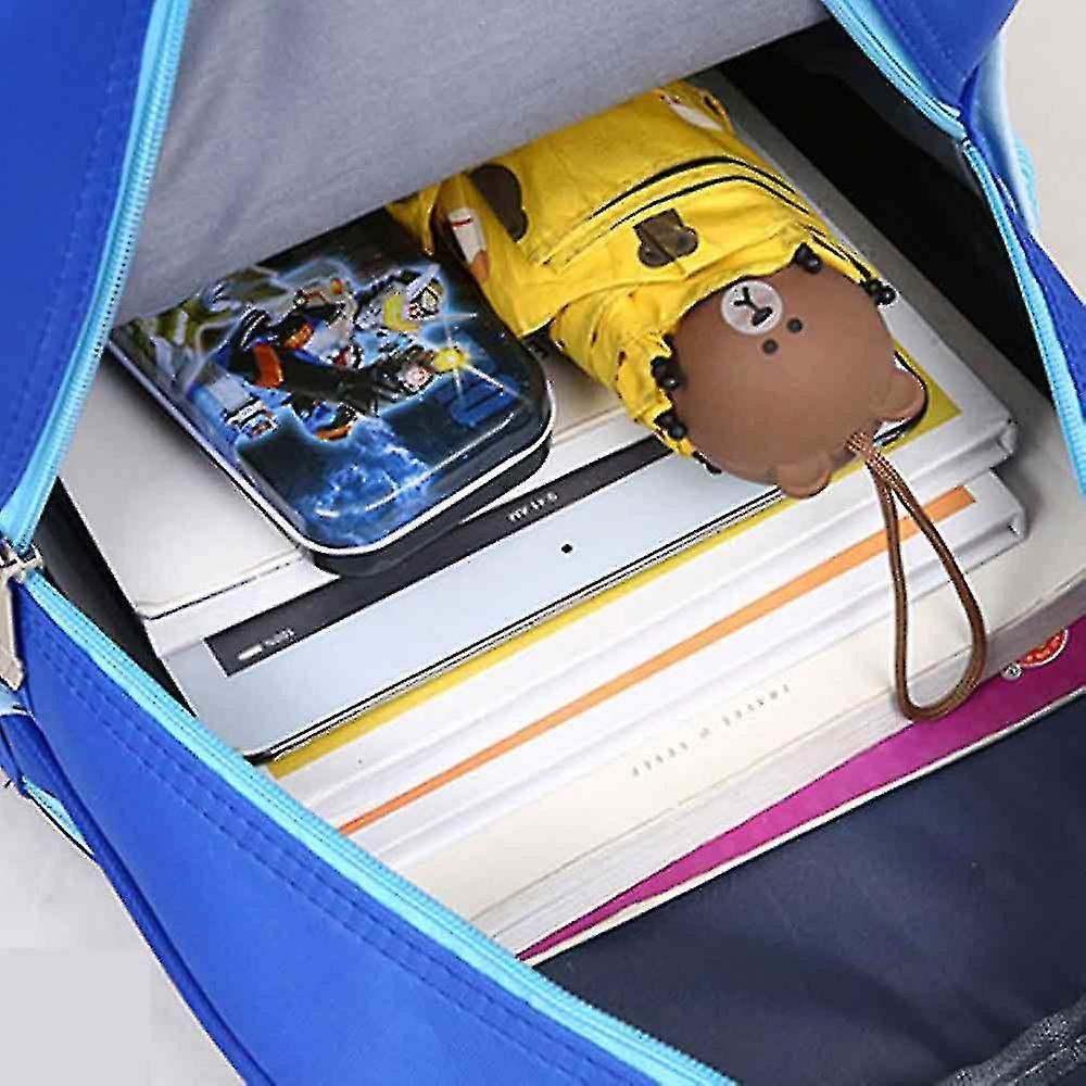 Foto 5 pulgar | Mochila Escolar Huoguo Con Dibujos Animados Para Niños Con Estuche Para Lápices Pi - Venta Internacional.