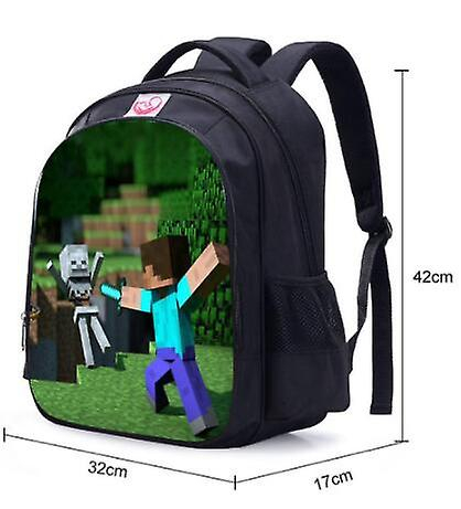 Foto 3 pulgar | Mochila Sanlin Beans Minecraft Impermeable Para Niños - Venta Internacional.