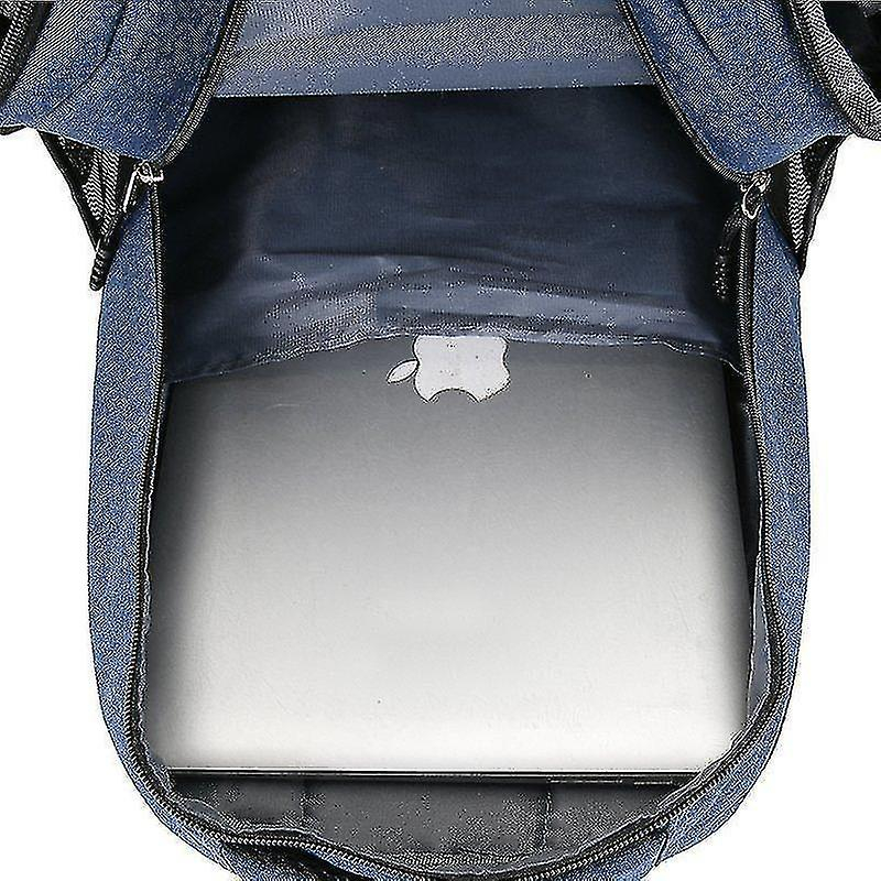 Foto 5 | Mochila Huoguo Swagger Bag Negra De Poliamida/nylon Para Hombre - Venta Internacional.