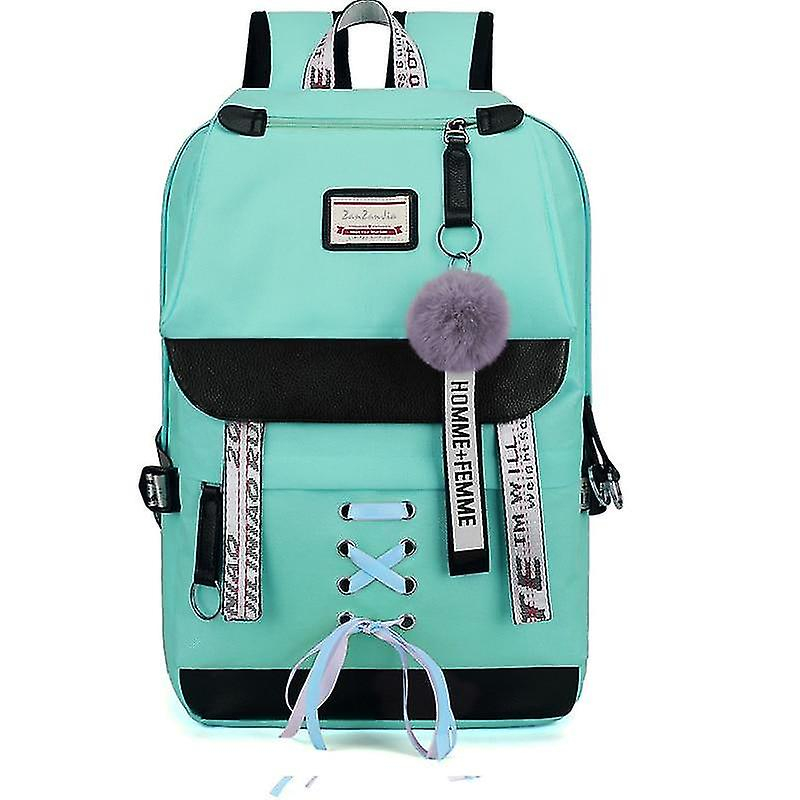 Foto 3 pulgar | Mochila Huoguo Canvas School Para Niñas Adolescentes De 0,8 Kg - Venta Internacional.