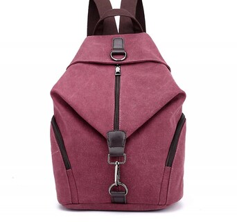 Foto 1 | Mochila Sanlin Beans De Lona A La Moda, Retro, Casual, Para Mujer - Venta Internacional.