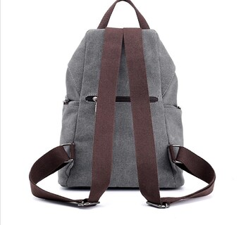 Foto 2 | Mochila Sanlin Beans De Lona A La Moda, Retro, Casual, Para Mujer - Venta Internacional.