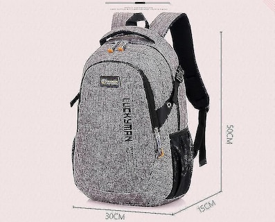 Foto 2 | Mochila Huoguo T-cb-40 Para Hombre 20-35l Poliéster Azul - Venta Internacional.