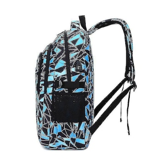 Foto 3 | Mochila Escolar Huoguo Zf1162, Bolsa Escolar De Viaje, Azul, 30 X 12 X 40 Cm, Con - Venta Internacional.