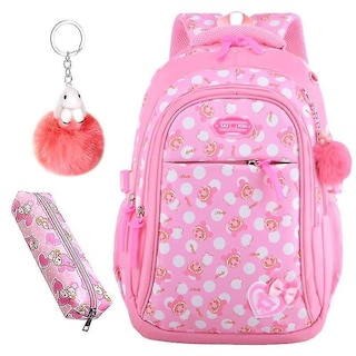 Foto 1 | Mochila Huoguo De Nailon Con Estampado De Estrellas Para Niñas De Primaria - Venta Internacional.