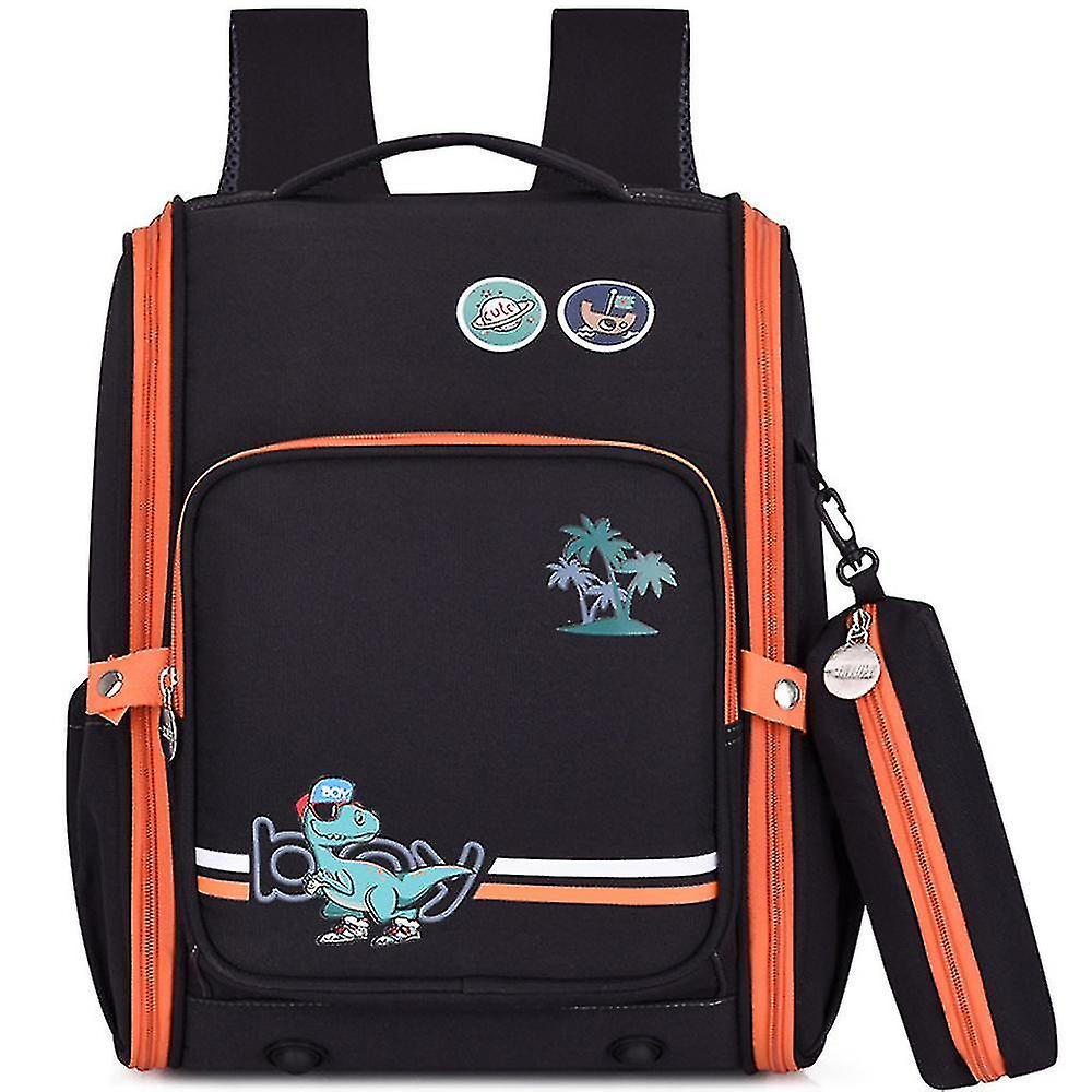 Foto 2 pulgar | Mochila Huoguo, Escuela Primaria, Espacio Integrado, Plegable, Hermano - Venta Internacional.