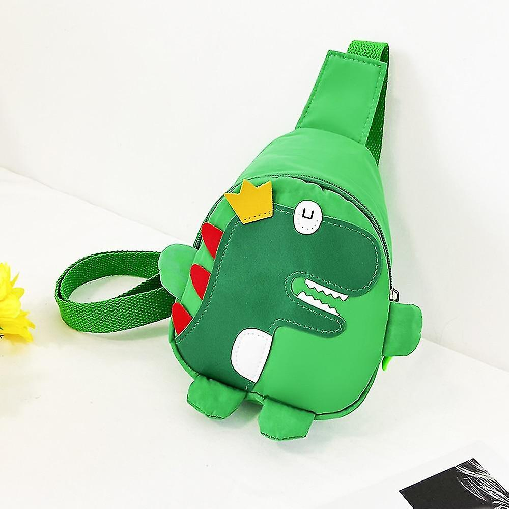 Foto 2 pulgar | Mochila De Tela Oxford Con Dibujos Animados De Dinosaurios Huoguo Para Niños - Venta Internacional.