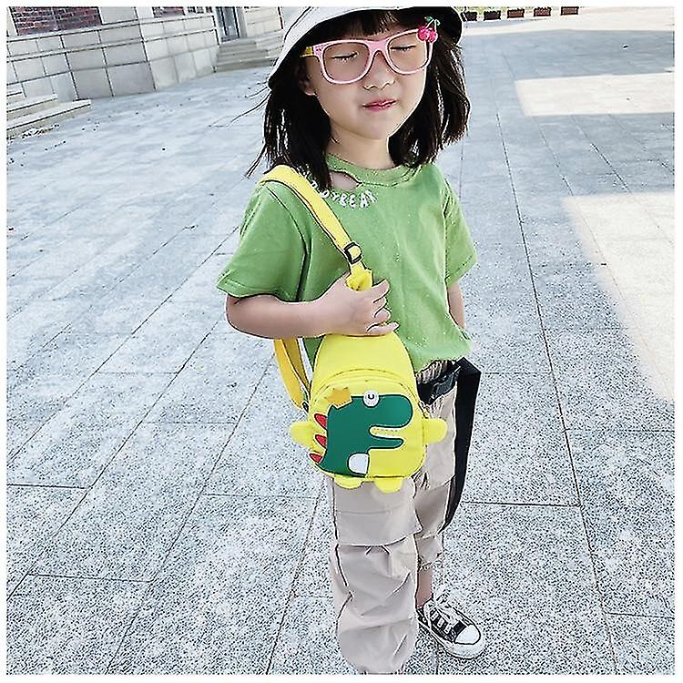 Foto 4 pulgar | Mochila De Tela Oxford Con Dibujos Animados De Dinosaurios Huoguo Para Niños - Venta Internacional.