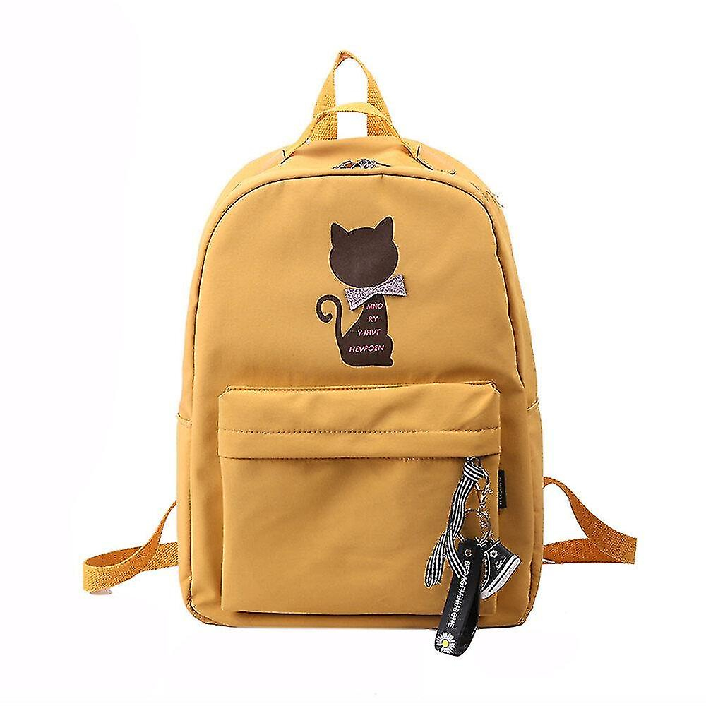 Foto 2 pulgar | Mochila Huoguo Cute School Para Mujer De Lona De Alta Capacidad - Venta Internacional.