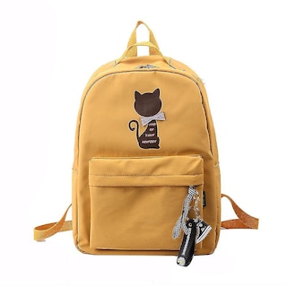 Foto 1 | Mochila Huoguo Cute School Para Mujer De Lona De Alta Capacidad - Venta Internacional.