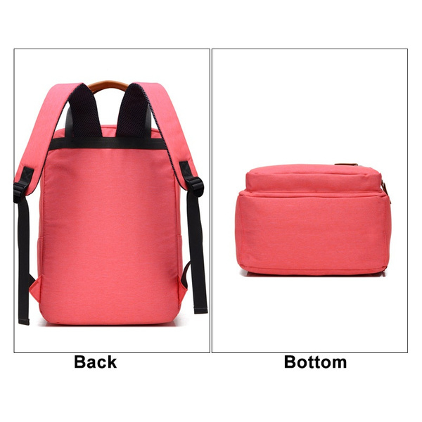 Foto 4 | Mochila Sanlin Beans Fashion Para Portátil Impermeable, 500 G, Azul - Venta Internacional.
