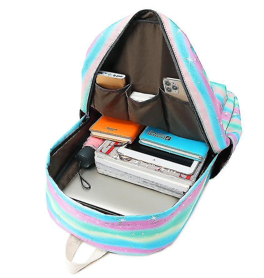Foto 4 pulgar | Mochila Sanlin Beans De Gran Capacidad Impermeable Rosa - Venta Internacional.