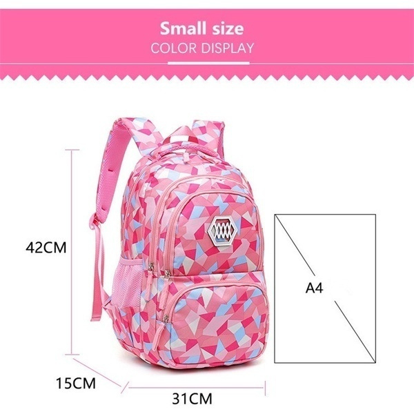 Foto 3 pulgar | Mochila Escolar Sanlin Beans Impermeable Para Niños 42x15x31cm - Venta Internacional.