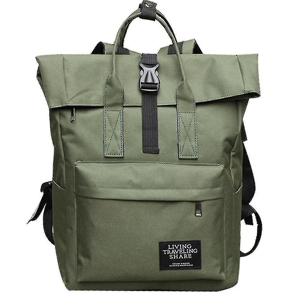 Foto 2 pulgar | Mochila Escolar Huoguo Para Mujer, Estilo Universitario, Verde - Venta Internacional.