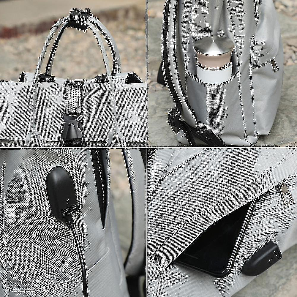 Foto 4 pulgar | Mochila Escolar Huoguo Para Mujer, Estilo Universitario, Verde - Venta Internacional.