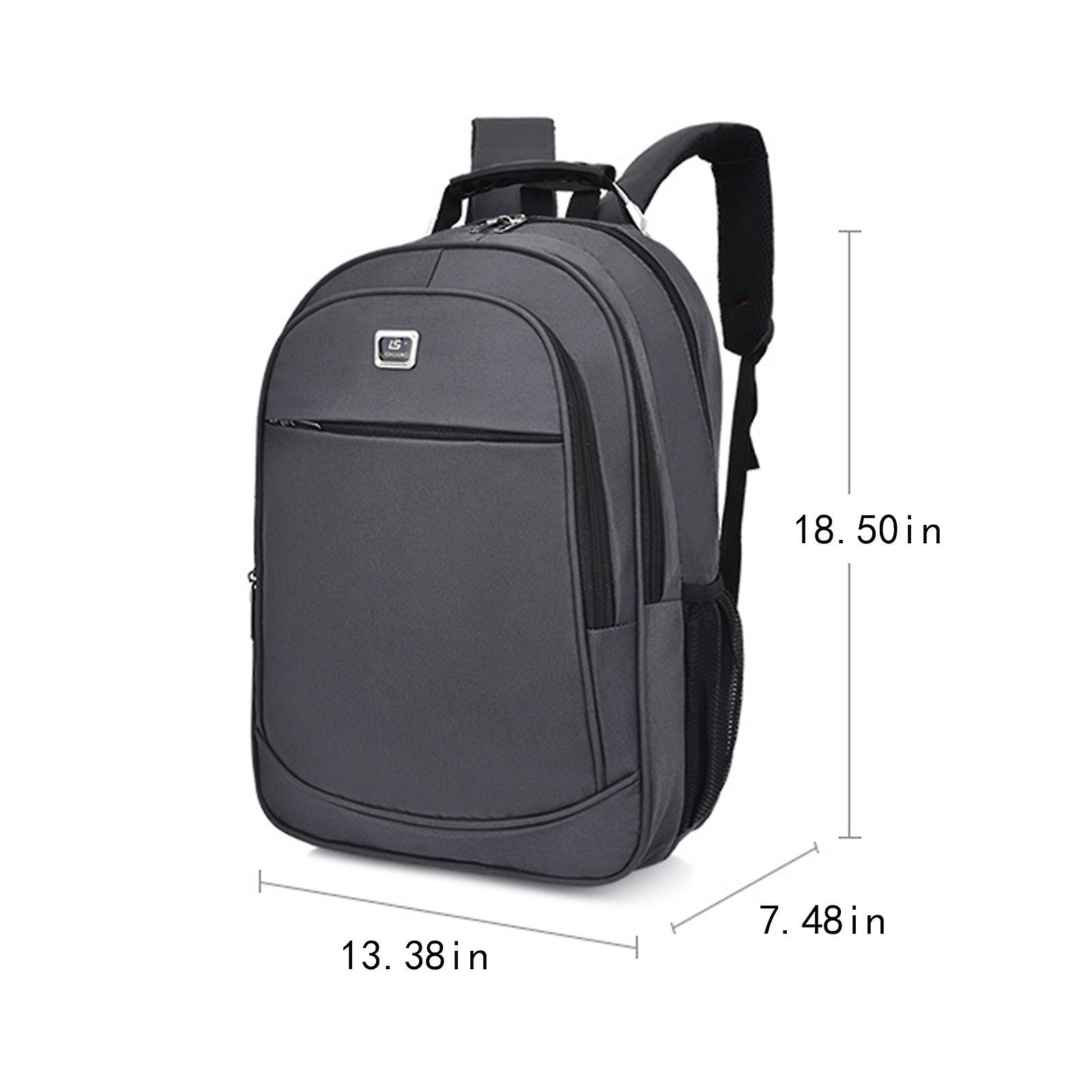 Foto 4 pulgar | Mochila Para Portátil Huoguo, Antirrobo, Impermeable, 15.6 Pulgadas, Gris - Venta Internacional.