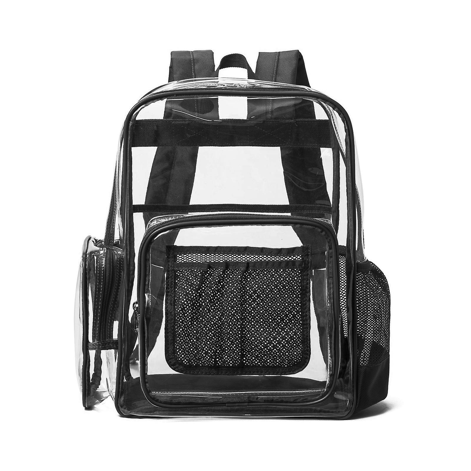 Foto 3 pulgar | Mochila Huoguo Fashion Student Hombro Pvc Transparente - Venta Internacional.