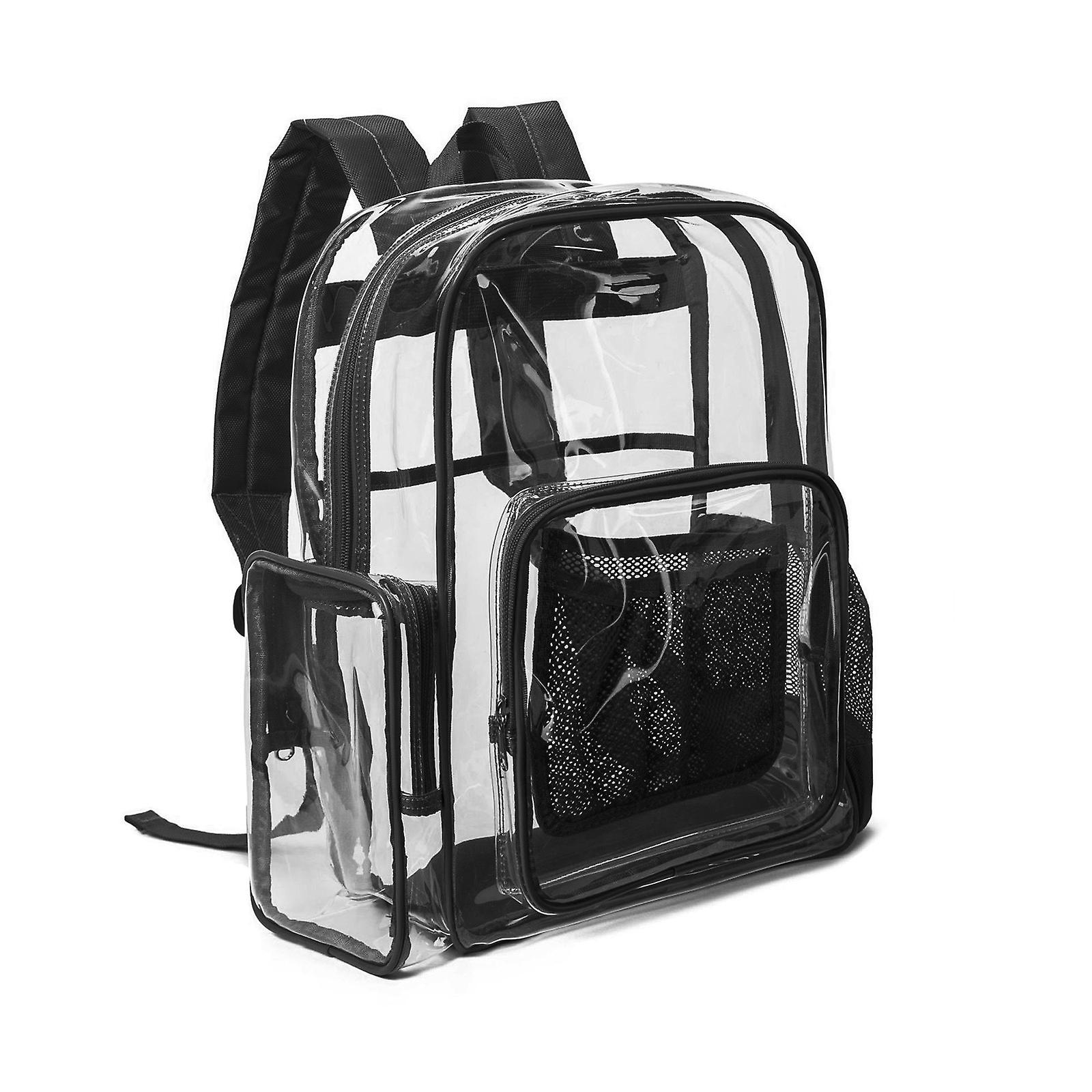 Foto 5 pulgar | Mochila Huoguo Fashion Student Hombro Pvc Transparente - Venta Internacional.