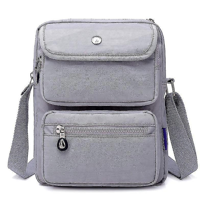 Foto 2 pulgar | Mochila Huoguo Con Un Solo Hombro Para Mujer Stone Ash - Venta Internacional.