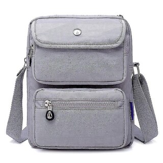 Foto 1 | Mochila Huoguo Con Un Solo Hombro Para Mujer Stone Ash - Venta Internacional.