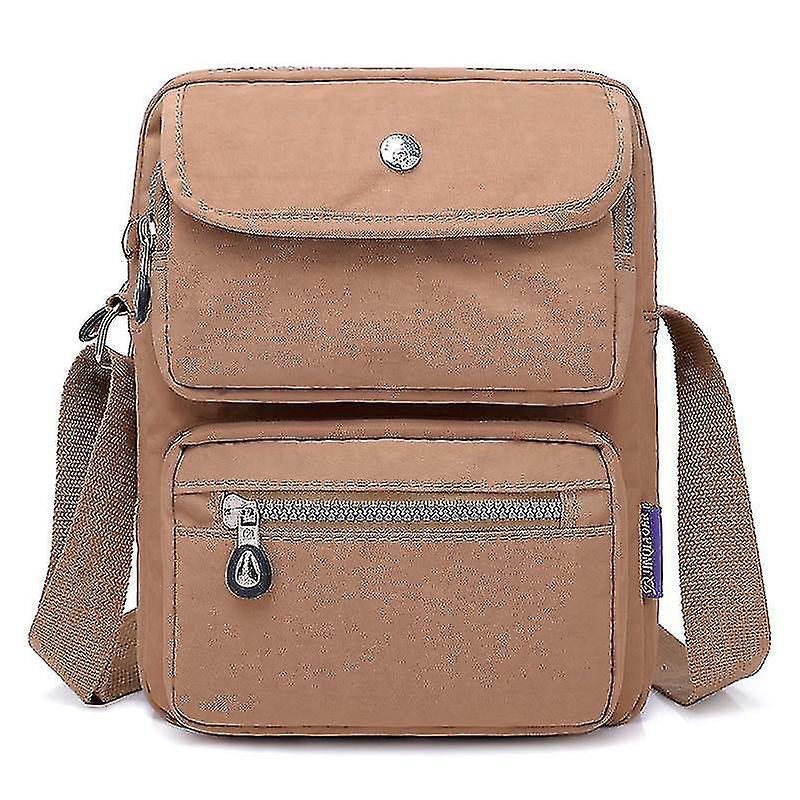 Foto 5 pulgar | Mochila Huoguo Con Un Solo Hombro Para Mujer Stone Ash - Venta Internacional.