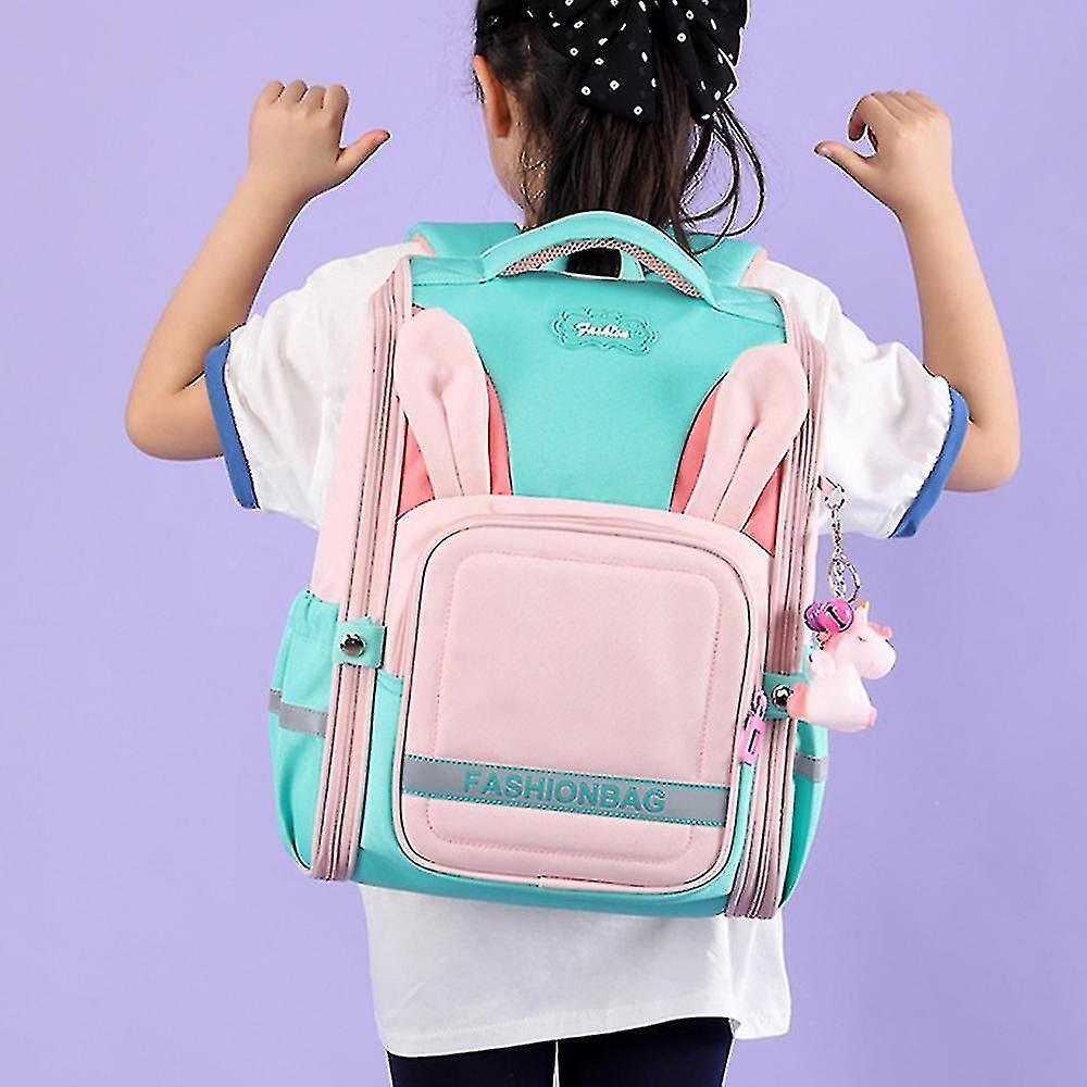 Foto 4 pulgar | Mochila Huoguo Ligera De Nylon Impermeable Para Niñas - Venta Internacional.