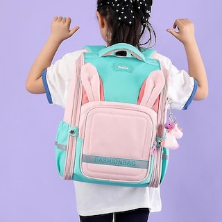 Foto 3 | Mochila Huoguo Ligera De Nylon Impermeable Para Niñas - Venta Internacional.