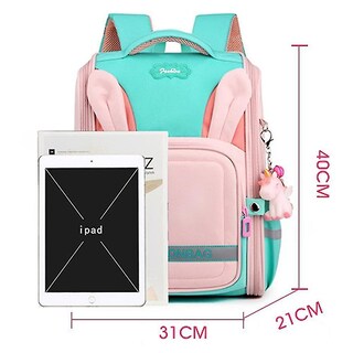 Foto 5 | Mochila Huoguo Ligera De Nylon Impermeable Para Niñas - Venta Internacional.