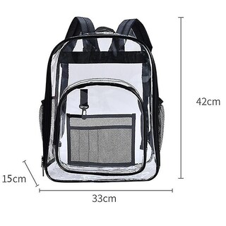 Foto 3 | Mochila De Pvc De Gran Capacidad Transparente Impermeable Huoguo - Venta Internacional.