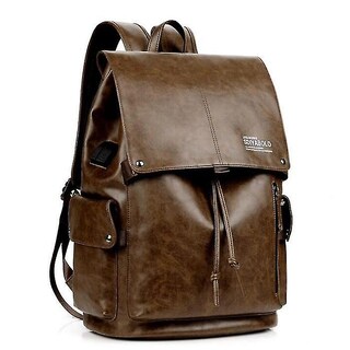 Foto 1 | Mochila Huoguo, Casual, Multifunción, Para Portátil, De Piel Sintética, Para Hombre - Venta Internacional.