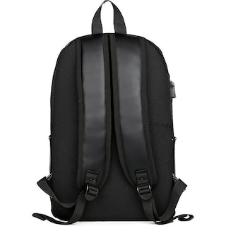 Foto 4 | Mochila Huoguo Para Viajar Al Trabajo, Computadora Con Carga Usb, Negra - Venta Internacional.