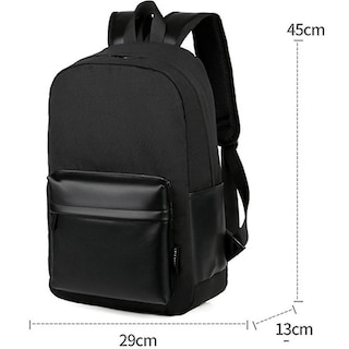 Foto 5 | Mochila Huoguo Para Viajar Al Trabajo, Computadora Con Carga Usb, Negra - Venta Internacional.