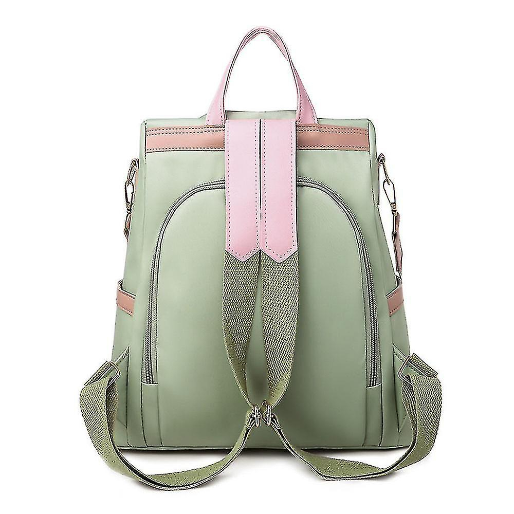 Foto 3 pulgar | Mochila Huoguo Mujer Compras Tela Oxford Verde 29x11x33 - Venta Internacional.