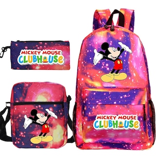 Foto 1 | Set De Mochilas Escolares Sanlin Beans Anime, 3 Unidades - Venta Internacional.