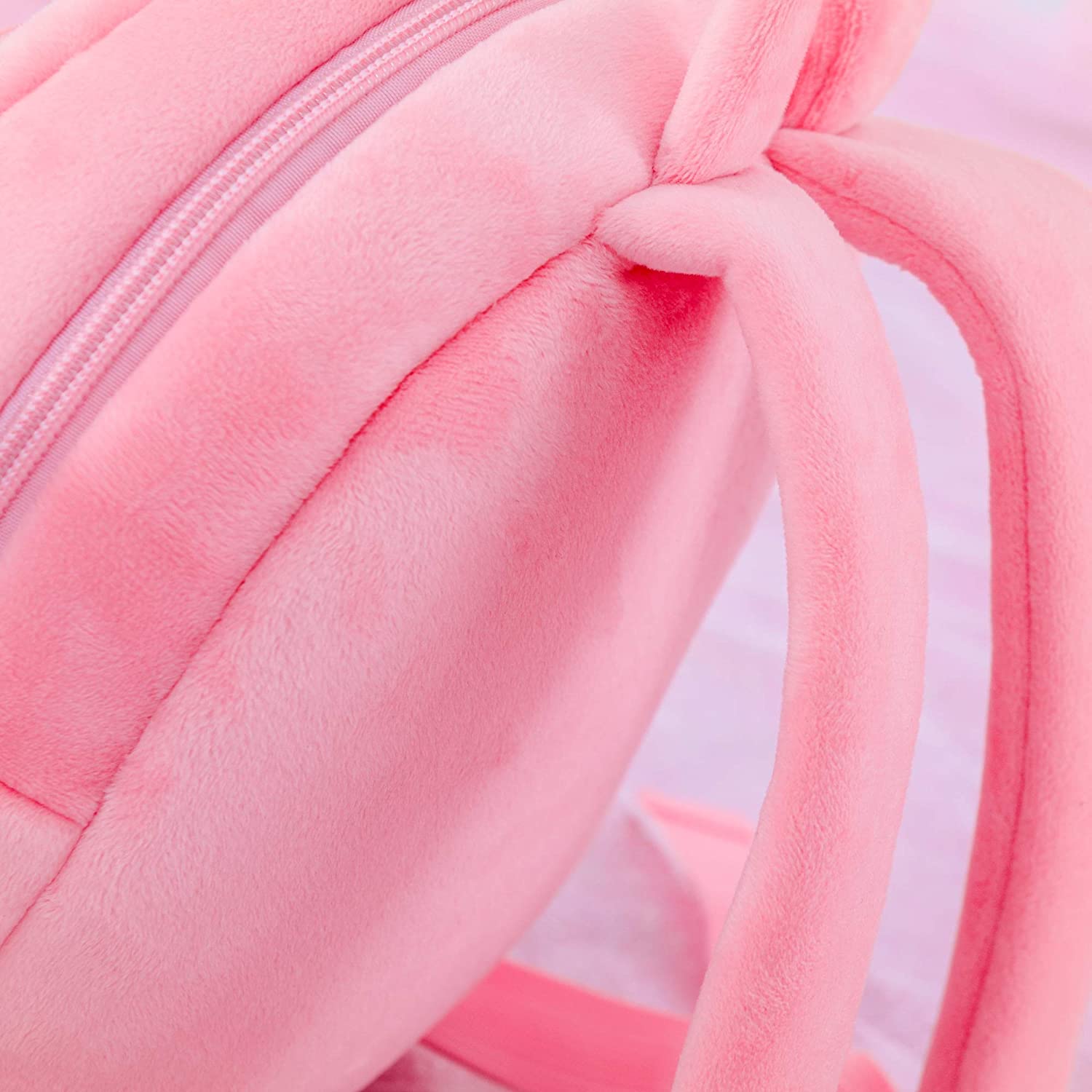 Foto 5 pulgar | Mochila Huoguo De Peluche Con Forma De Unicornio Para Niñas Y Niños, Rosa, 23 Cm - Venta Internacional.