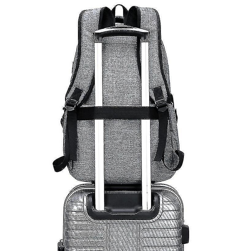 Foto 5 pulgar | Mochila Huoguo Gris Claro Para Hombre Para Viajes De Corta Distancia - Venta Internacional.