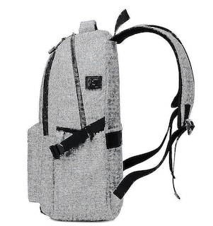 Foto 5 | Mochila Huoguo Gris Claro Para Hombre Para Viajes De Corta Distancia - Venta Internacional.
