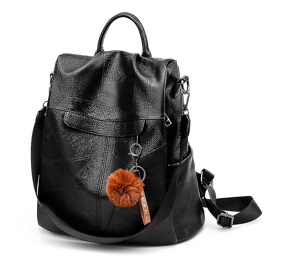Foto 6 pulgar | Mochila Huoguo Para Mujer, Bandolera, Moderna, Piel Sintética, Roja - Venta Internacional.