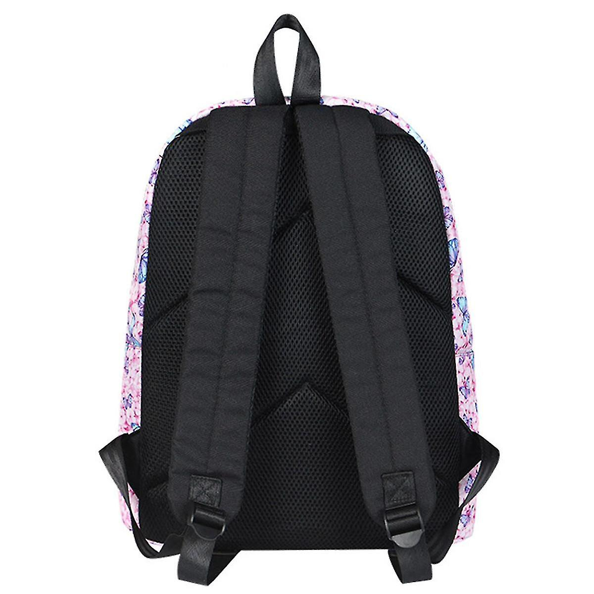 Foto 4 pulgar | Mochila Huoguo Outdoor De Poliéster Con Estampado De Mariposas 30x17x40cm - Venta Internacional.