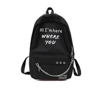 Foto 3 | Mochila Huoguo Primary School Recargable Usb De Nylon Verde - Venta Internacional.