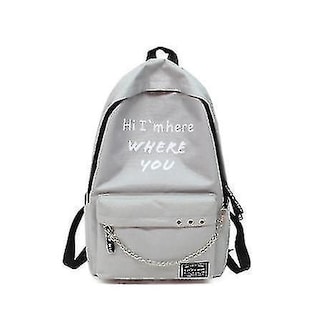 Foto 4 | Mochila Huoguo Primary School Recargable Usb De Nylon Verde - Venta Internacional.