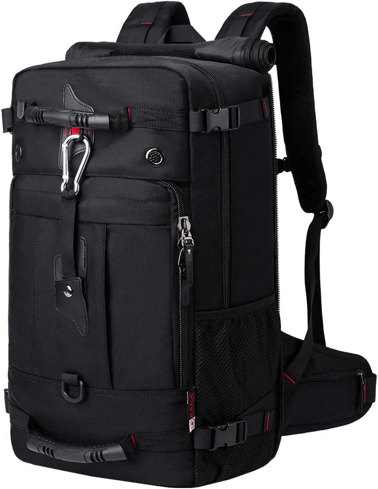 Foto 2 pulgar | Mochila De Viaje Huoguo, Bolsa De Lona Convertible Duradera De 40 Litros - Venta Internacional.