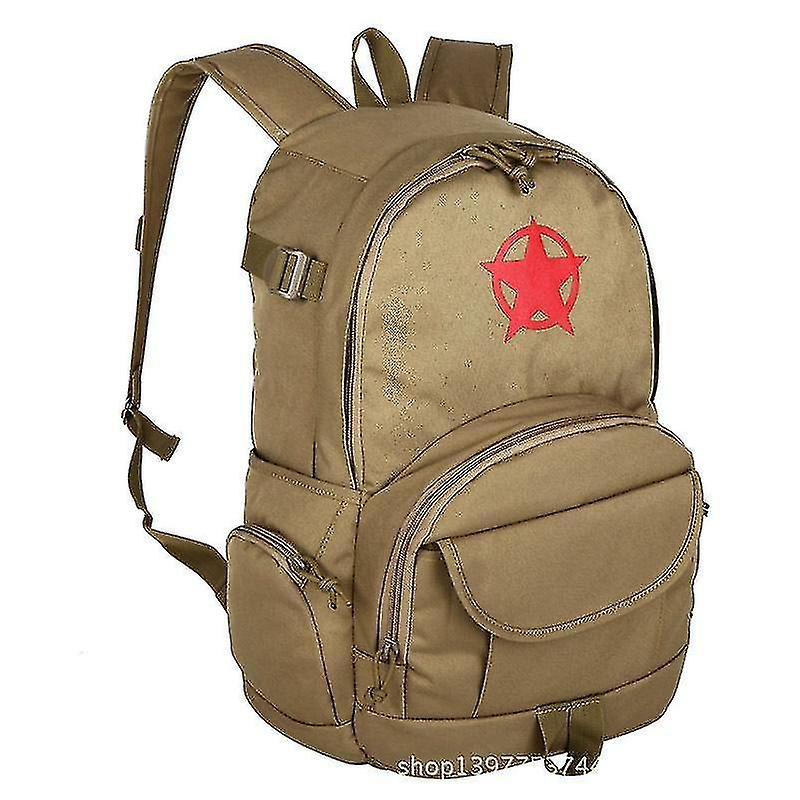 Foto 2 pulgar | Mochila Huoguo Khaki, Poliamida Duradera Y Nailon - Venta Internacional.