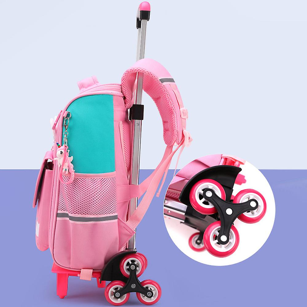 Foto 4 pulgar | Mochila Escolar Trolley Para Niños De Primaria - Venta Internacional.