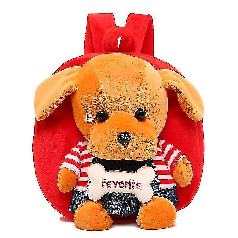 Foto 3 pulgar | Mochila Huoguo Full Bear De Peluche Rojo Para Niños De 2 A 4 Años - Venta Internacional.
