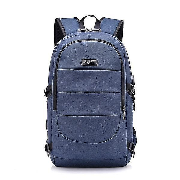 Foto 2 pulgar | Mochila Hi Caltion Para Portátil, Impermeable, De Viaje, 17 Pulgadas, Azul - Venta Internacional.