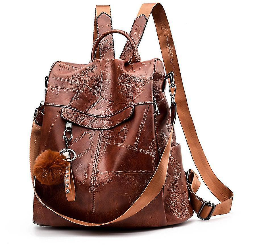 Foto 3 pulgar | Mochila Huoguo Crossbody Para Mujer Jujube Red Fashion Pu - Venta Internacional.