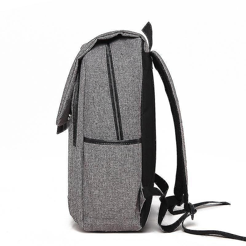 Foto 4 pulgar | Mochila Huoguo, Casual, De Lona Para Ordenador, Para Hombre, De Negocios, Negra - Venta Internacional.