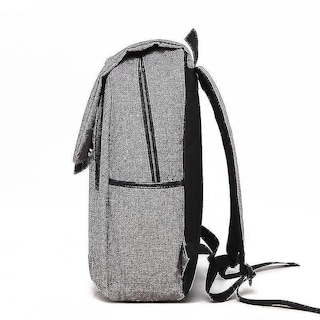 Foto 3 | Mochila Huoguo, Casual, De Lona Para Ordenador, Para Hombre, De Negocios, Negra - Venta Internacional.