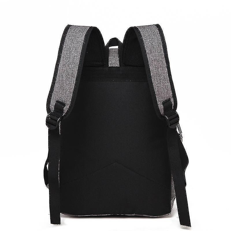 Foto 5 pulgar | Mochila Huoguo, Casual, De Lona Para Ordenador, Para Hombre, De Negocios, Negra - Venta Internacional.
